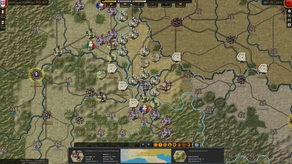 Strategic Command: American Civil War - Concert of screenshot 5