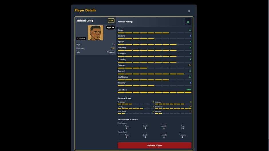 Sunday League Manager: Horse and Spoon screenshot 2