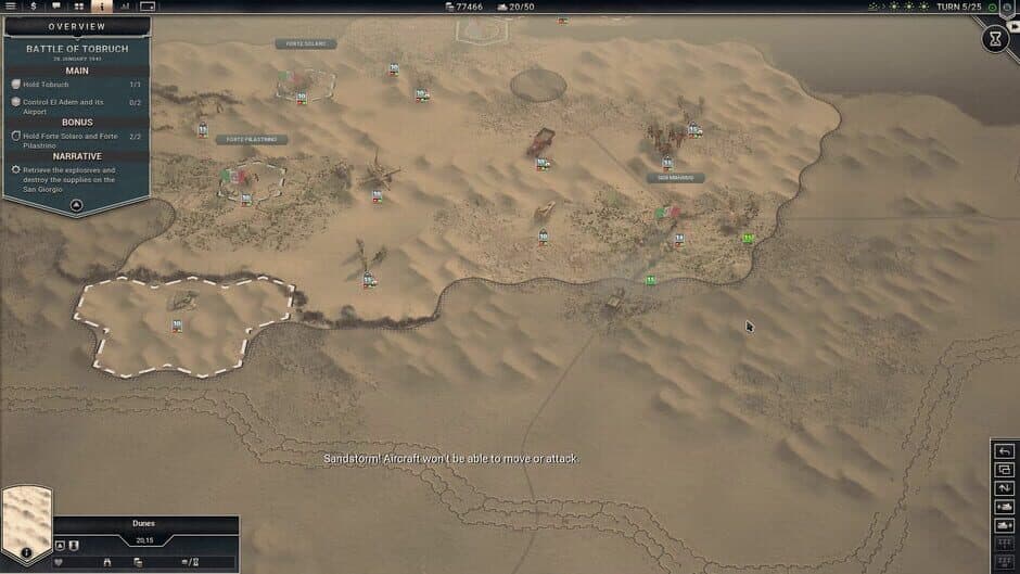 Panzer Corps 2: Frontlines - Cyrenaica screenshot 6