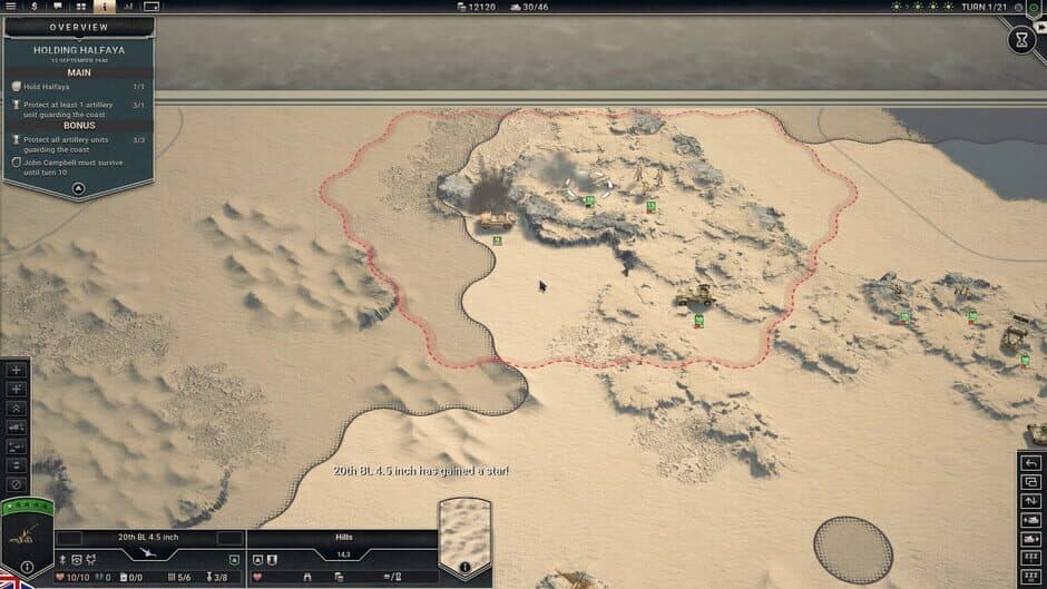 Panzer Corps 2: Frontlines - Cyrenaica screenshot 1