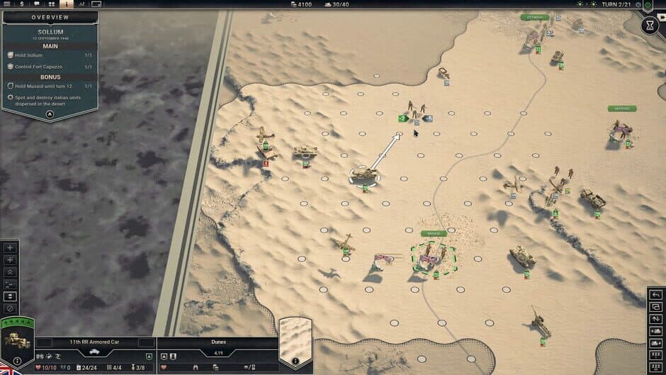 Panzer Corps 2: Frontlines - Cyrenaica screenshot 3