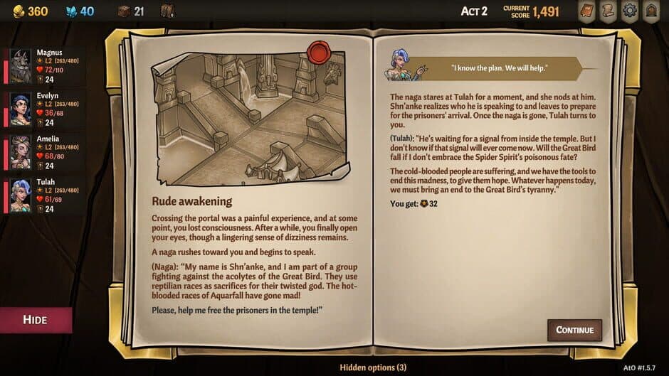 Across the Obelisk: Tulah, the Spider Queen screenshot 4