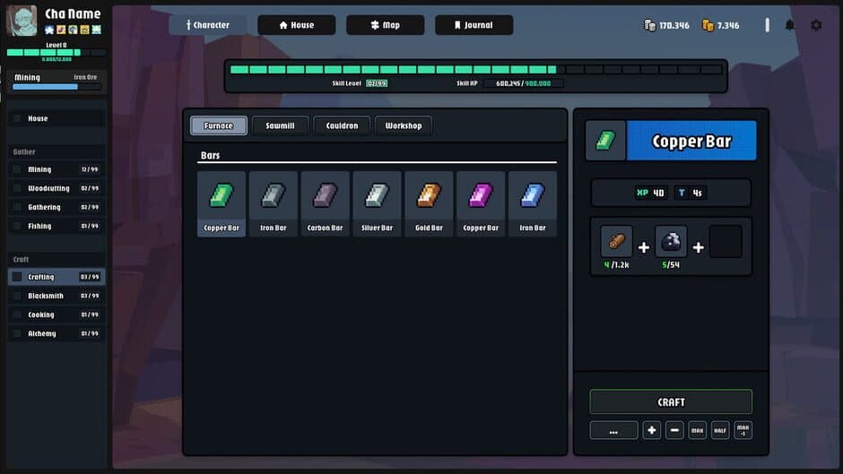 Between Adventures IDLE screenshot 1
