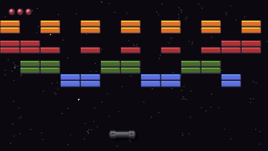 2D Brick Breaker Game screenshot 1