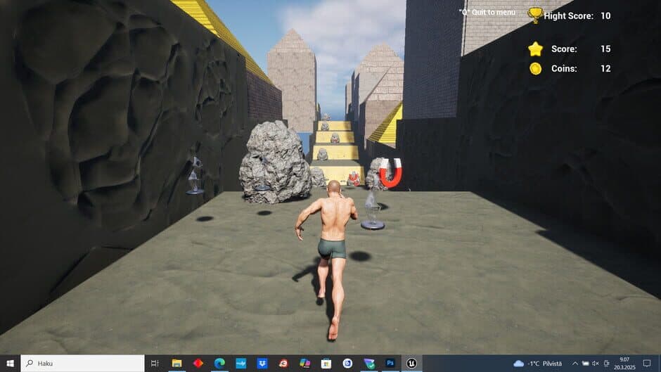 Man Without Clothes Runner screenshot 4
