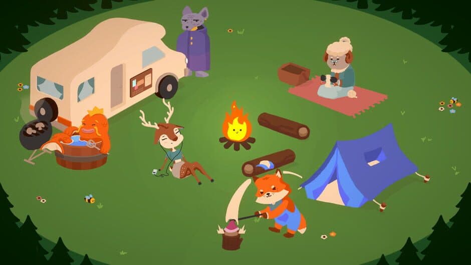 Fire at Campsite screenshot 1