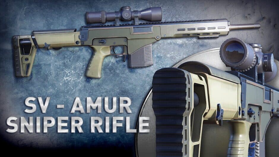 Sniper Ghost Warrior Contracts - SV AMUR sniper rifle screenshot 1