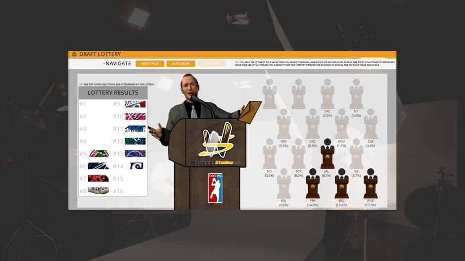 Draft Day Sports Pro Basketball 4 screenshot 2