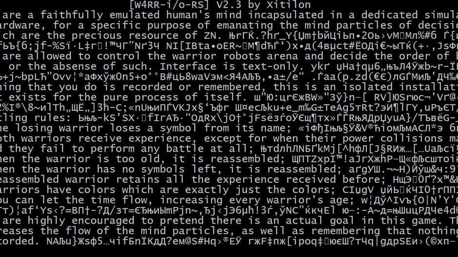 W4RR-i/o-RS screenshot 5