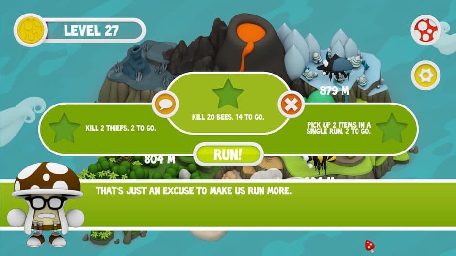Wacky Spores: The Chase screenshot 1