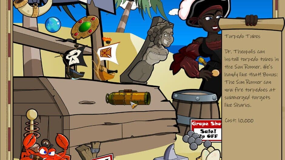 Zombie Pirates screenshot 1