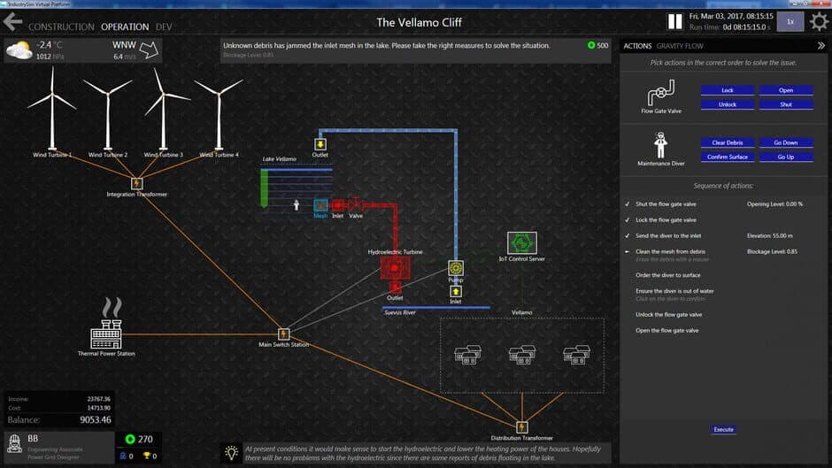 IndustrySim Virtual Platform screenshot 1