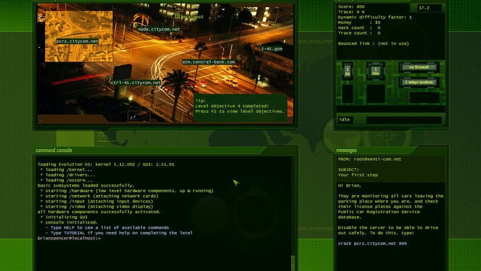 Hacker Evolution: Source screenshot 3
