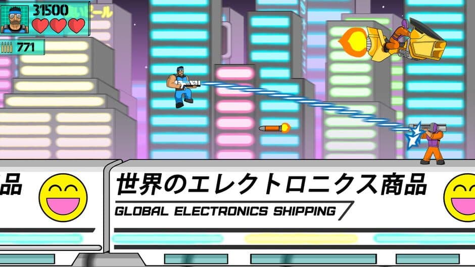Machine Gun Train Run screenshot 4