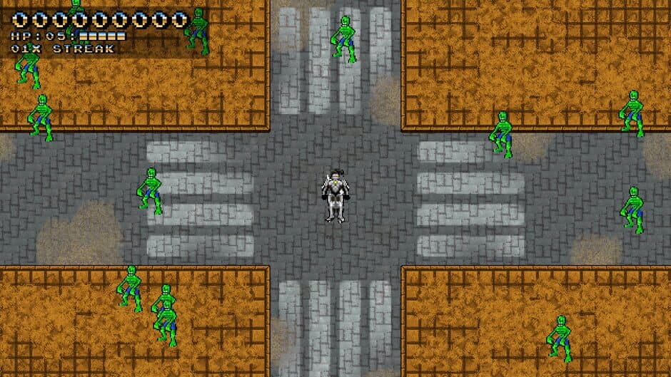Space Robot Samurai Zombie Slayer screenshot 5