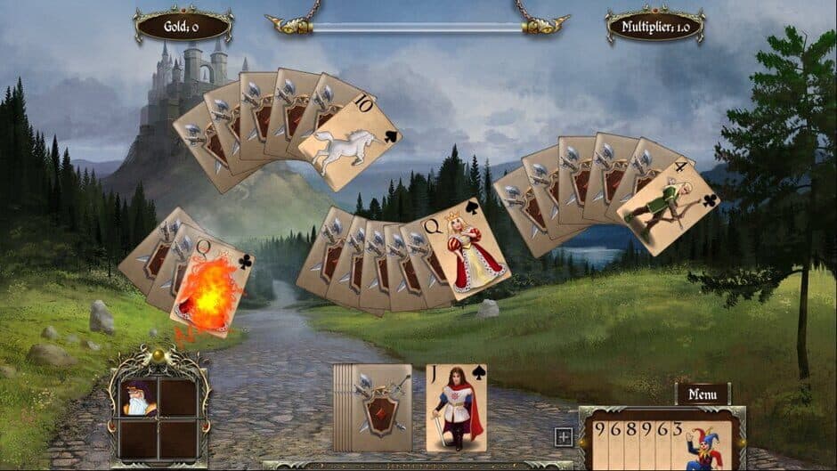 Legends of Solitaire: Curse of the Dragons screenshot 4