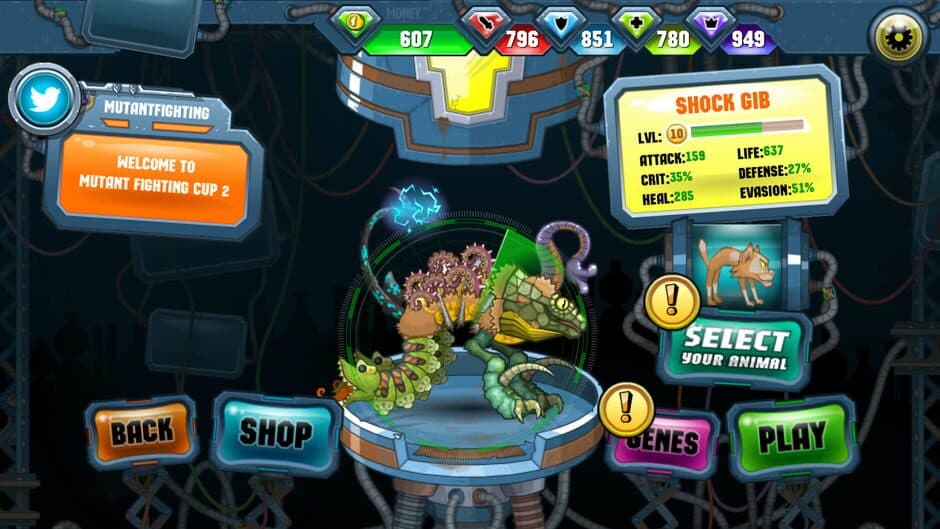 Mutant Fighting Cup 2 screenshot 3