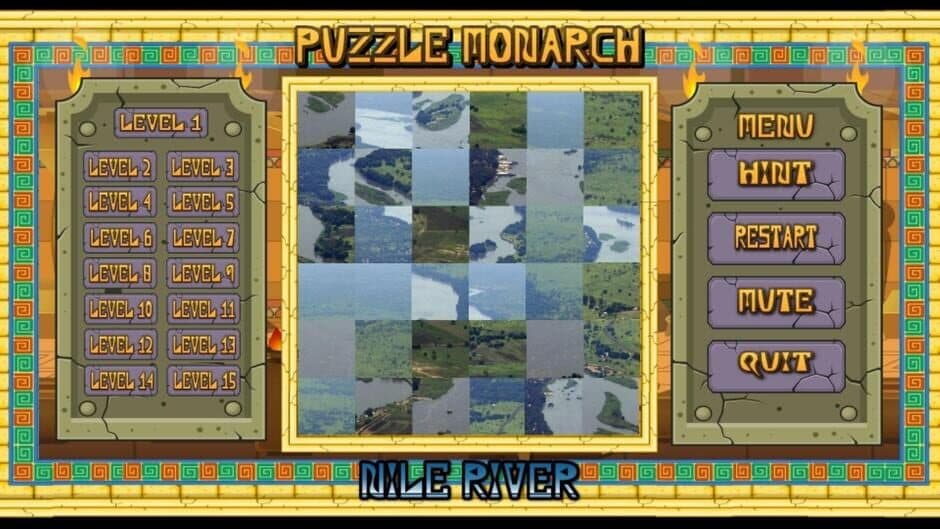 Puzzle Monarch: Nile River screenshot 1