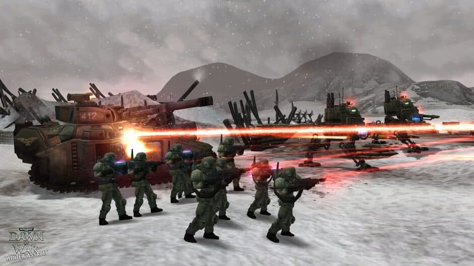 Warhammer 40,000: Dawn of War - Winter Assault screenshot 2