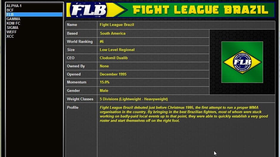 World of Mixed Martial Arts 3 screenshot 1