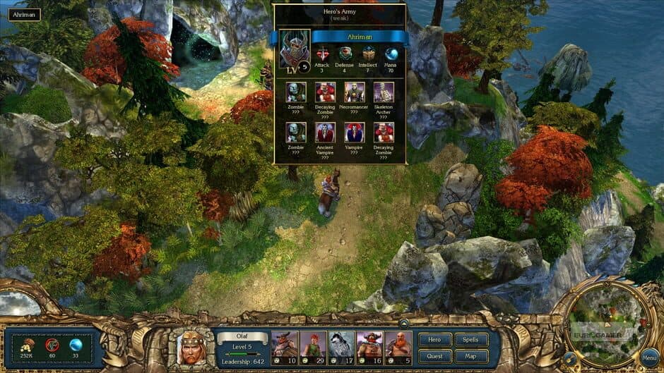 Kings Bounty Warriors of the North screenshot 1