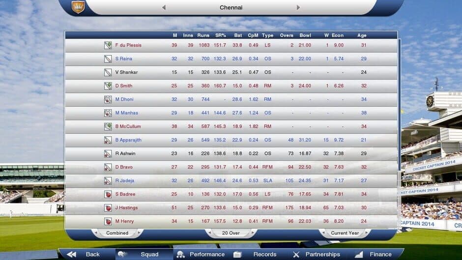 Cricket Captain 2014 screenshot 4