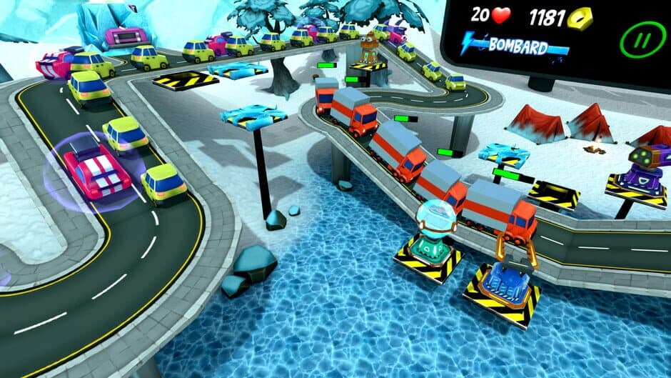 Evil Robot Traffic Jam HD screenshot 5