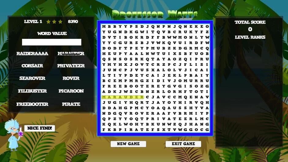 Professor Watts Word Search: Pirates Life screenshot 4