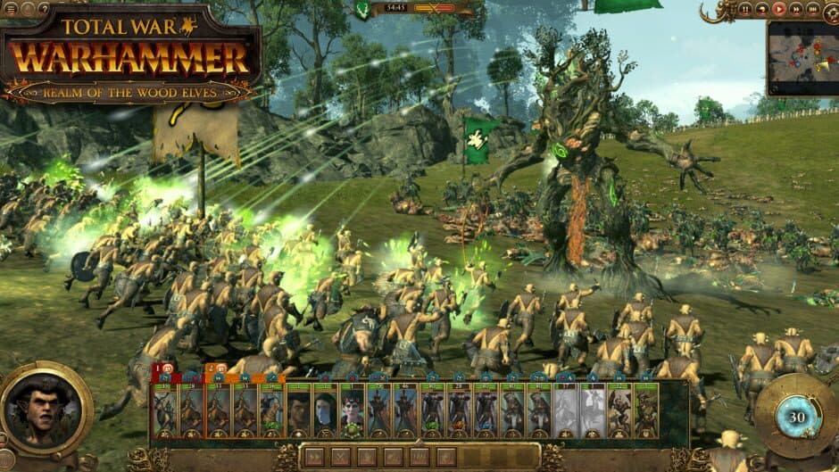 Total War: Warhammer - The Realm of the Wood Elves screenshot 1