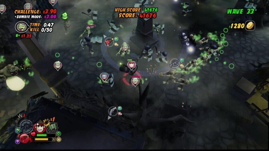 All Zombies Must Die! Scorepocalypse screenshot 2
