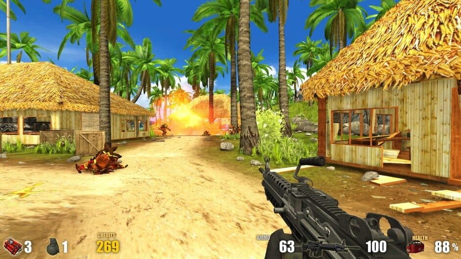 Action Alien: Tropical screenshot 2