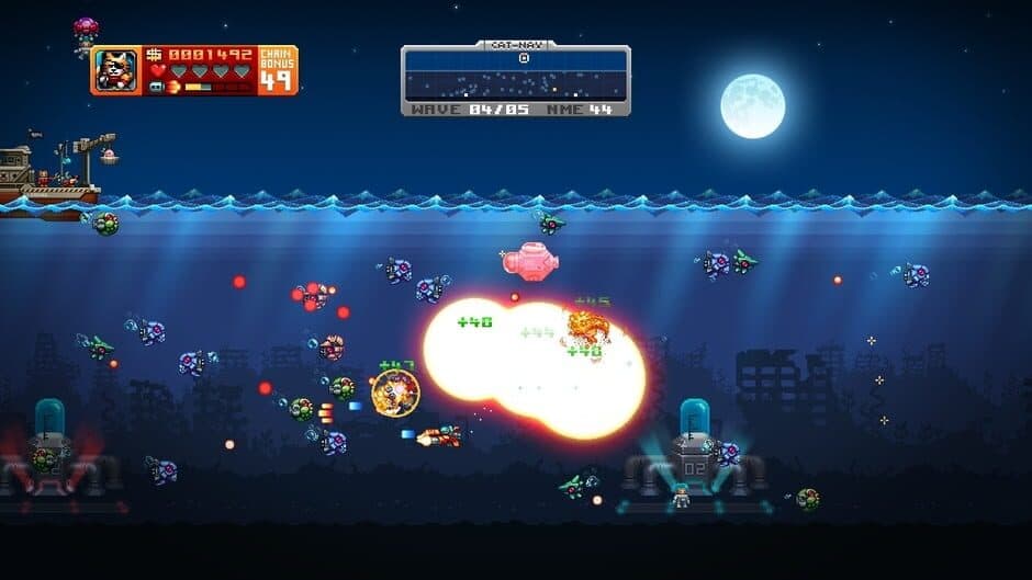 Aqua Kitty - Milk Mine Defender screenshot 1