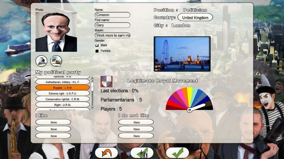 World Of Leaders screenshot 1
