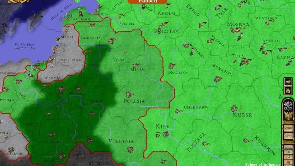 Europa Universalis III: Heir to the Throne screenshot 2