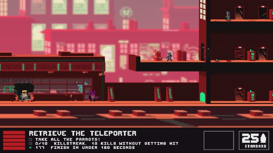 Not a Hero Super Snazzy Edition screenshot 1