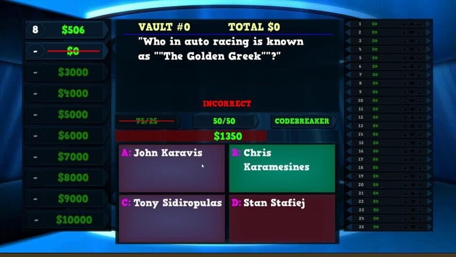 Trivia Vault: Auto Racing Trivia screenshot 5