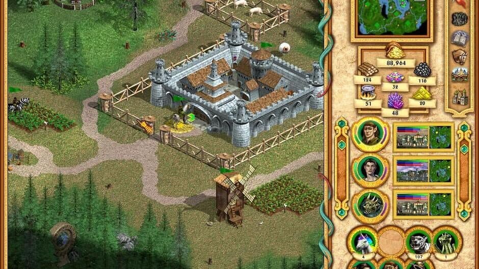 Heroes of Might & Magic IV screenshot 2