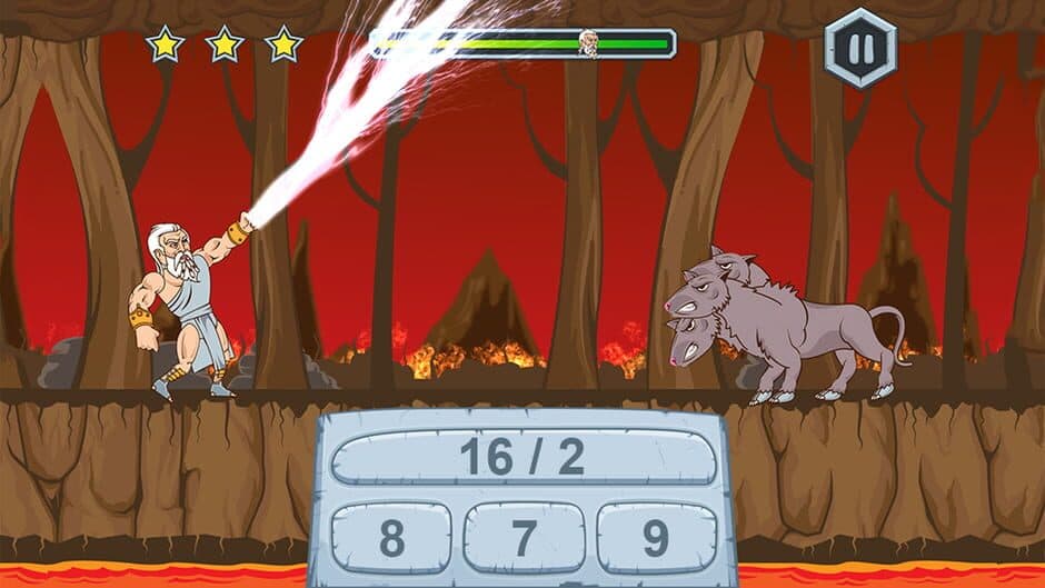 Zeus vs Monsters - Math Game for kids screenshot 2