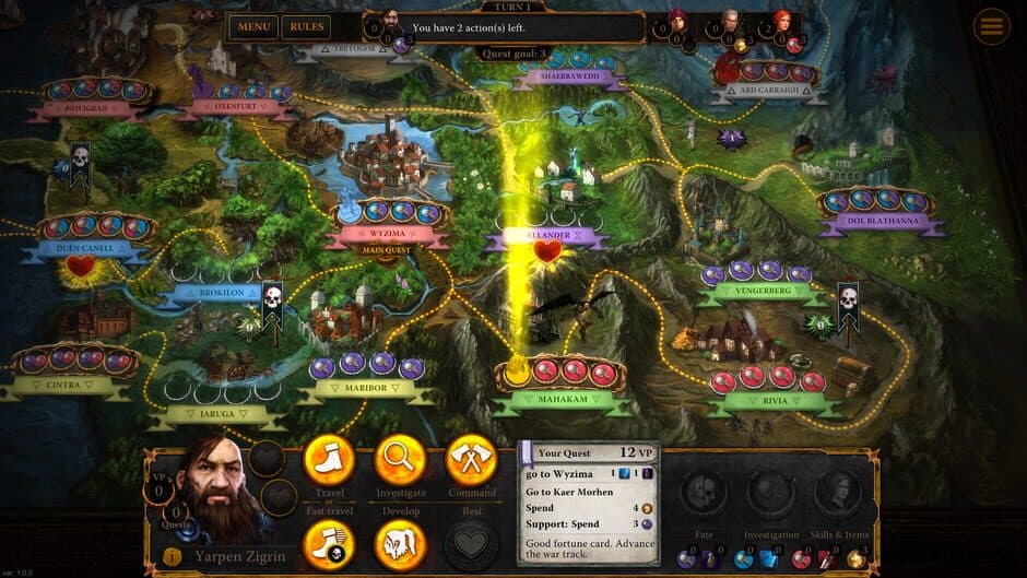 The Witcher Adventure Game screenshot 2