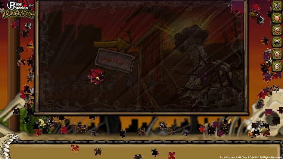 Pixel Puzzles 2: RADical ROACH screenshot 3
