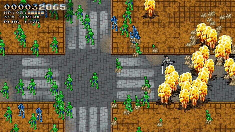 Space Robot Samurai Zombie Slayer screenshot 3