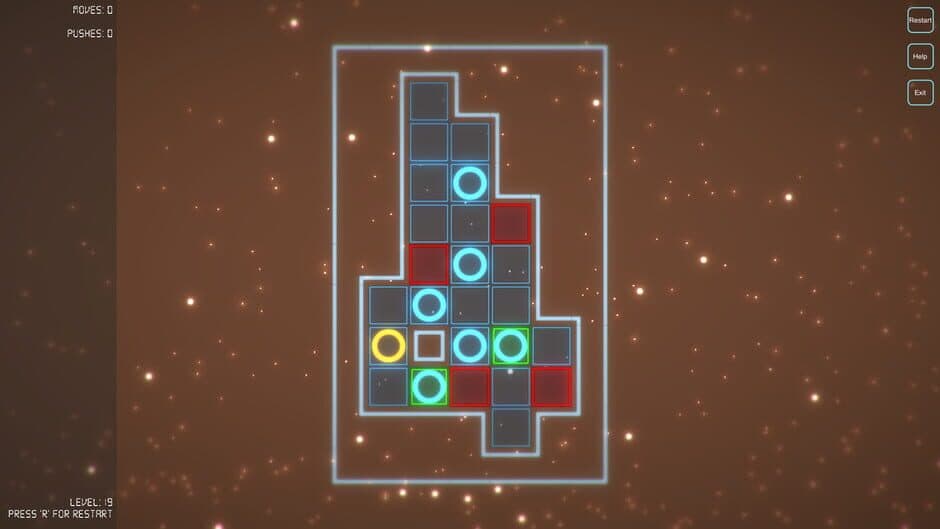 Glowing Sokoban screenshot 3