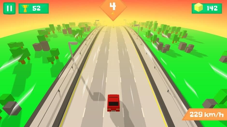 Pixel Traffic: Highway Racing screenshot 2