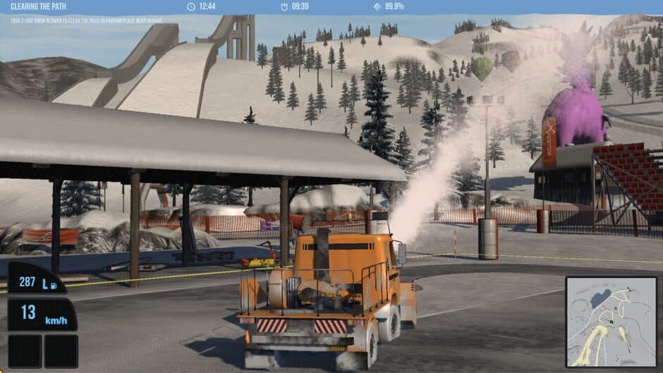 Snowcat Simulator screenshot 1