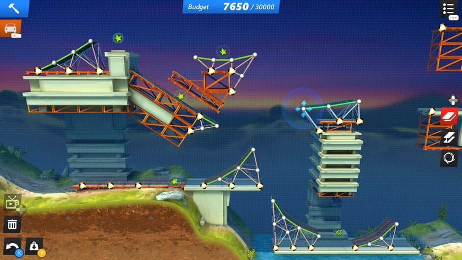 Bridge Constructor Stunts screenshot 4