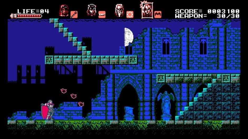 Bloodstained: Curse of the Moon screenshot 1