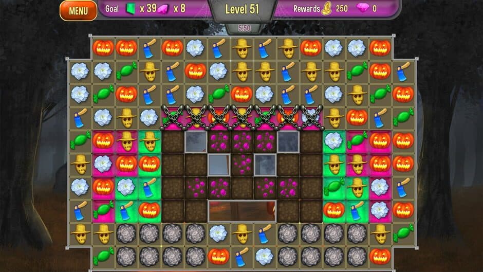 Queen's Garden: Halloween screenshot 1