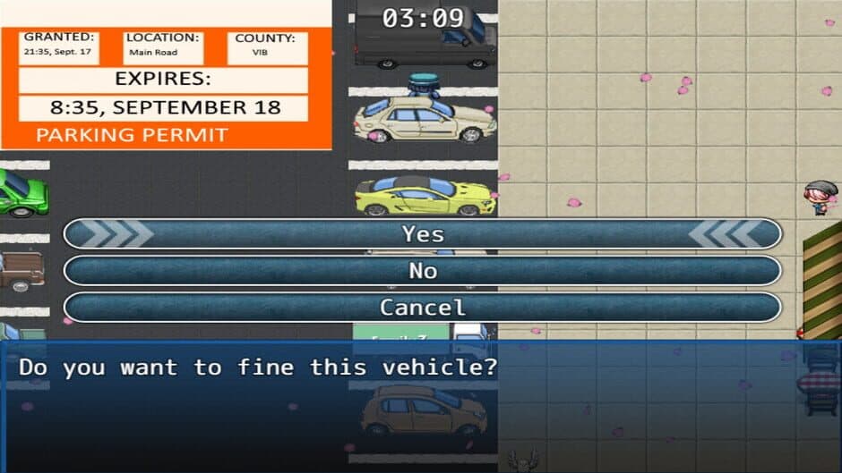 Parking Cop Simulator screenshot 4