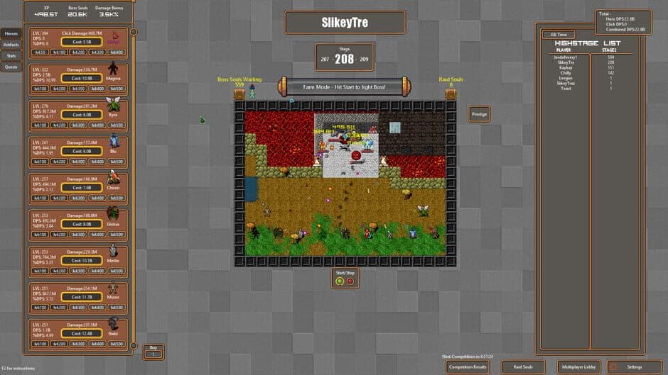 ClickRaid screenshot 1