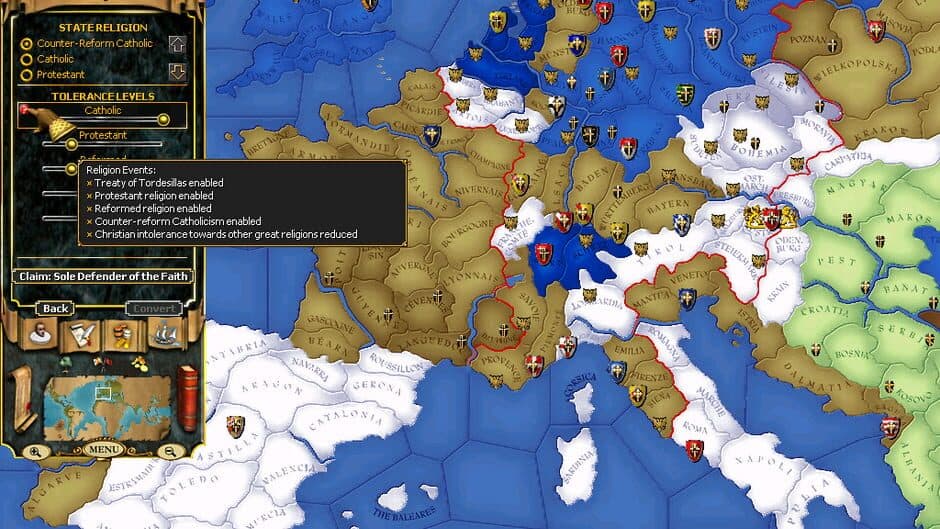 For The Glory: A Europa Universalis Game screenshot 2